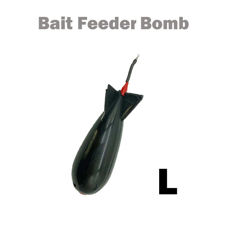 TOLU Angelraketen-Futterspender, große kleine Spod-Bombe, Schwimmer, Köder, Köderhalter, Größe 2, Pelletraketen, Futterspender, Positionsgetriebe, Zubehör