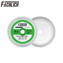 FACHLICH 3inch 75mm Diamond Cutting Disc Tile Cutter Marble Tile Ceramic Porcelain Cut Saw Blade Bore10mm Mini Grinder Plate