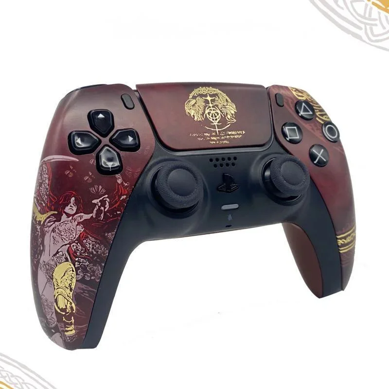For PS5 Controller Goddess Of Rot Malenia Replacement Shell DualSense Malenia Frosted Replacement Case Birthday Present