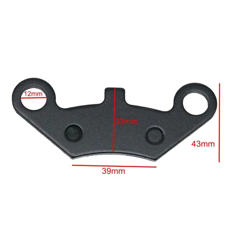 MotoLovee ATV Front 4pcs+Rear 2pcs Semi Metallic Brake Pad Disc Brakes 6 Pieces For CF Moto CF500 500CC CF 600 600CC X5 X6 X8 U5