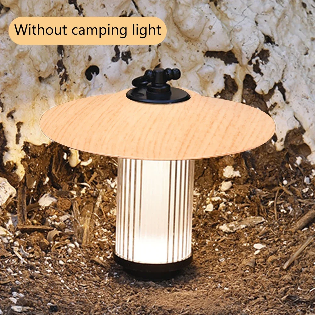 Flashlight Lampshape Cover Portable Light Hood Caps Vintage Lightweight Outdoor Accessories for 38 Explore Camping Lights