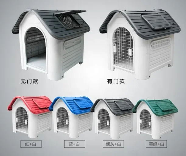 factory selling design logo customized pet dog house bed kennel indoor outdoor