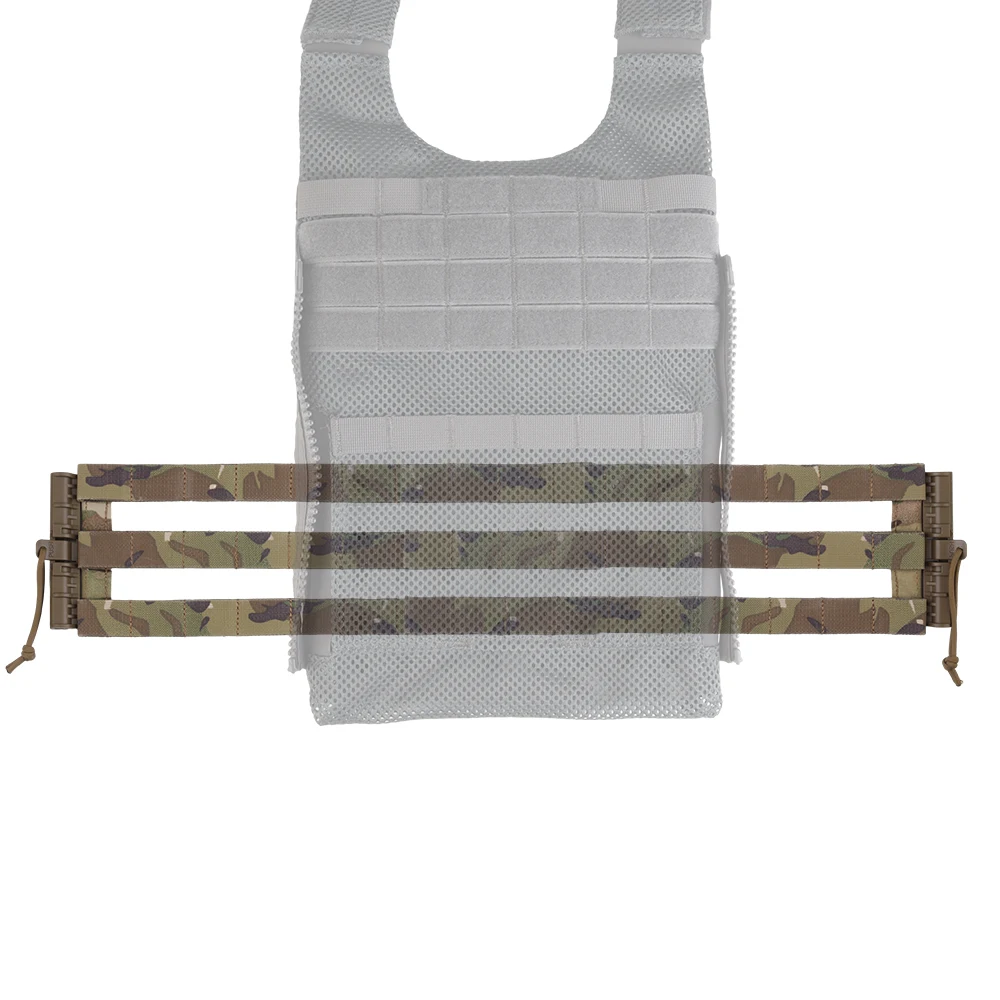 Imagem -05 - Tactical Skeletal Cummerbund Caça Vest Acessórios Upgarde Kit Band Quick Release Buckle Grupo Jpc 420 419 Xpc