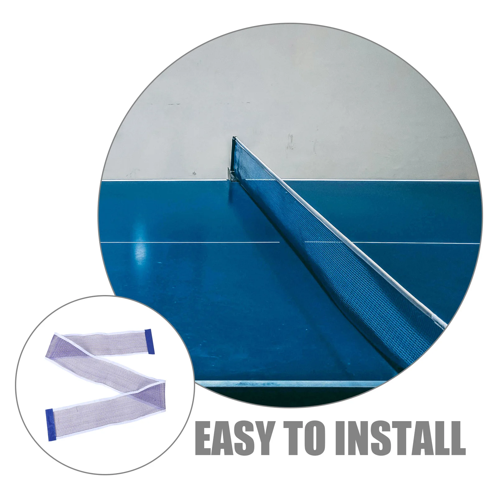 شبكة تنس الطاولة البديلة، شبكة سميكة للاستخدام الداخلي والخارجي، مجموعة شبكة تدريب متينة ومحمولة قابلة للتعديل