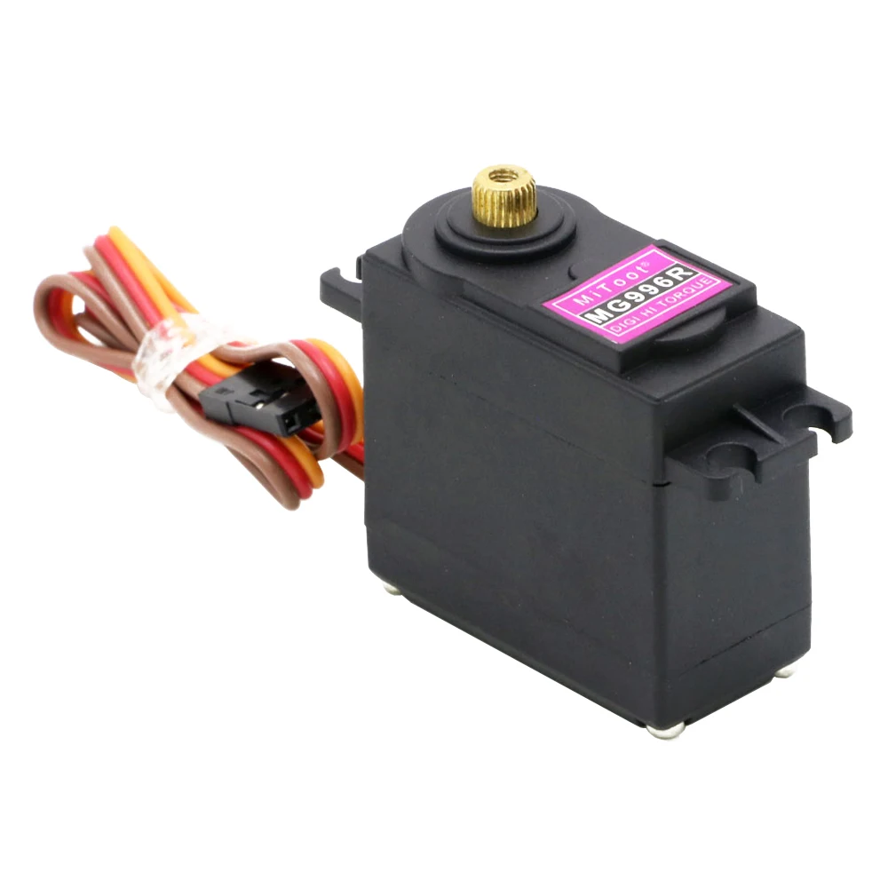 Mg996r Tower Pro Digital Servo 4.8-6.0v High Torque With Metal Gear For Futaba Jr Rc Car Helicopter Robot Boat Diy Toy Servo Kit