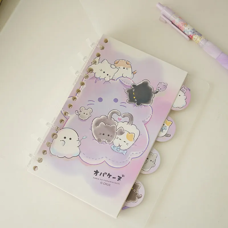 Exquisite Note Book PVC Waterproof Cover Colored Inner Pages Notebook with Binding Rope Personality Creative Hand Ledger Gift
