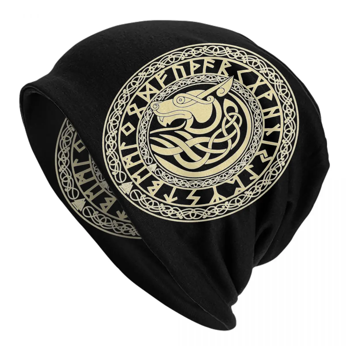 Gorros vikingos Ragnar Lagertha para hombre y mujer, gorros finos, gorros de Lobo, gorros cálidos de Hip Hop, otoño y primavera