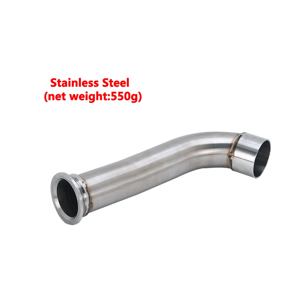 Motorcycle Exhaust System Front Link Pipe Tube Tips Titanium Alloy Modified For Super Duke 990 2024-2027