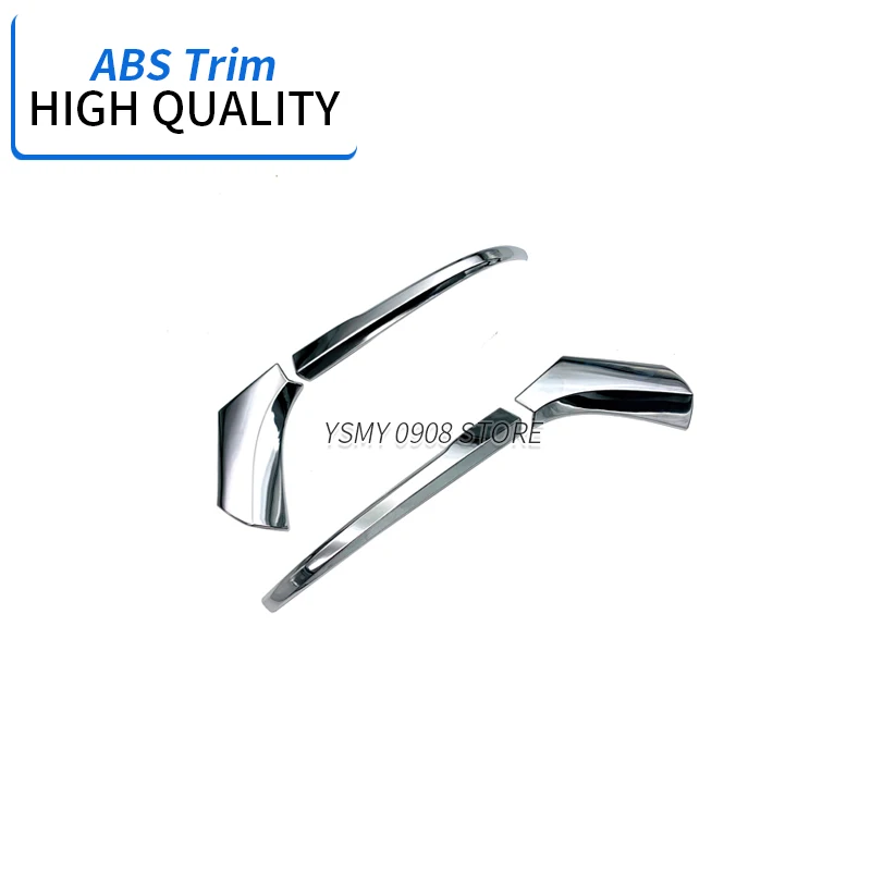 4 PCS ABS PLATING SIDE DOOR MIRROR GARNISH For Toyota ALPHARD 30 VELLFIRE 30 Car Styling Accessories