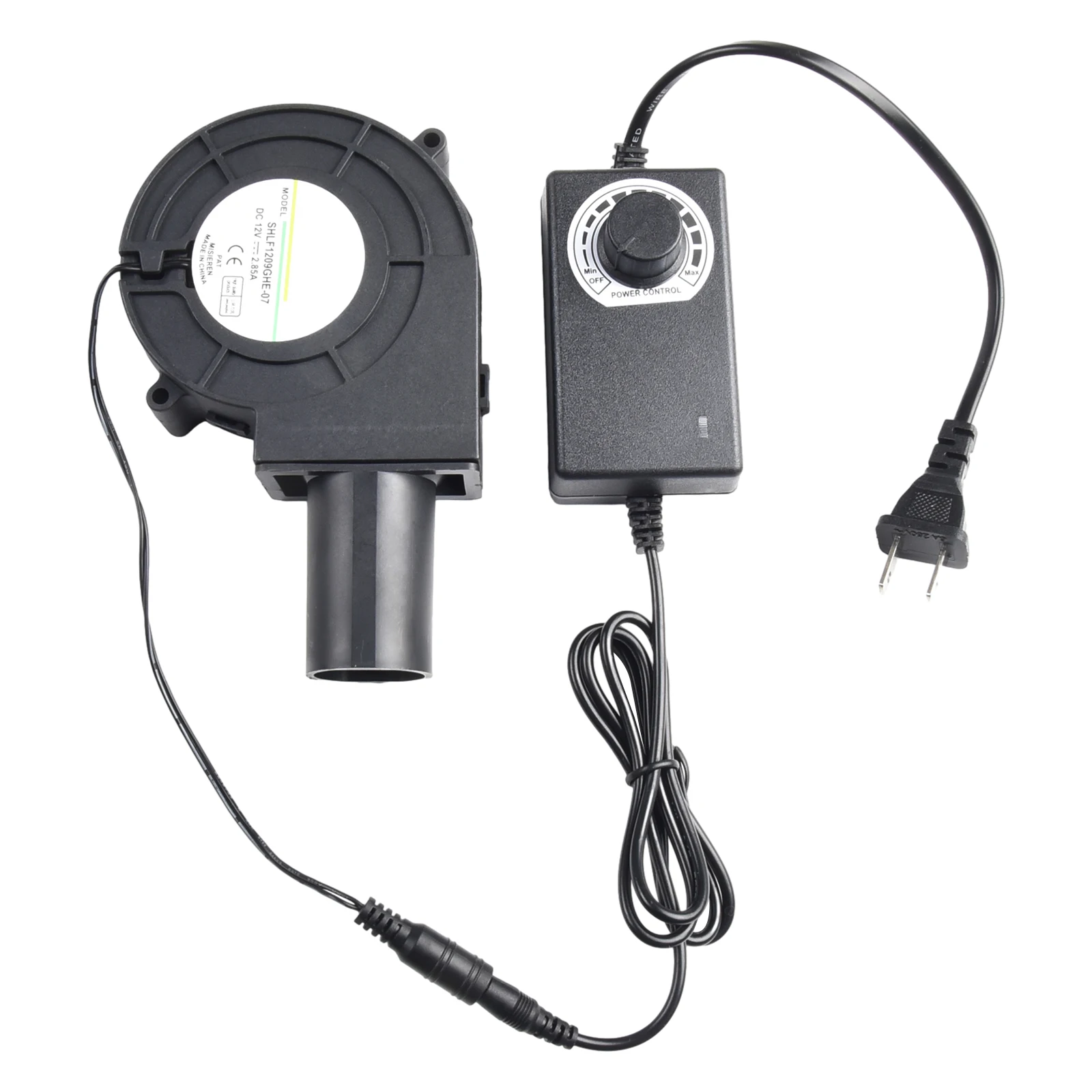 Turbo Fan Blower Portable Powerful Replacing Speed Control 9733 Stove Adjustable Volume BBQ Double Ball Compact