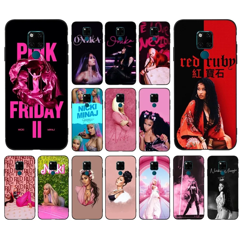 N-Nicki M-Minaj Rapper Pink Friday 2 Phone Case For Huawei Mate 10 20 30 40 50 Lite Pro Nova 3 3i 5 6 SE 7 Pro 7SE