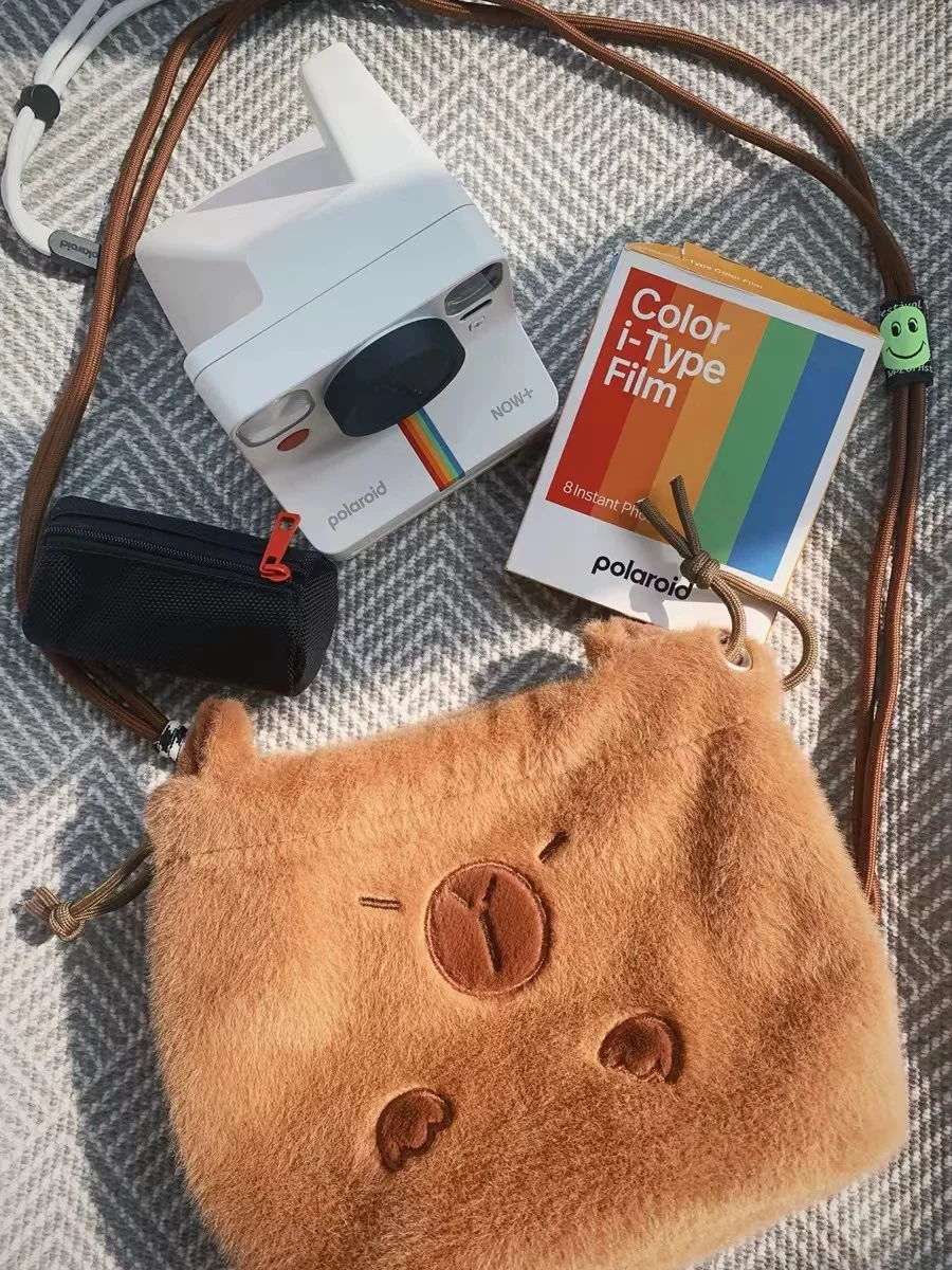 photo Fluffy pocket Storage bag For Polaroid Now/Now +/Go Gen2/Gen3 one step2 Fujifilm MINI40 MINI11 MINI12 wide300 Camera