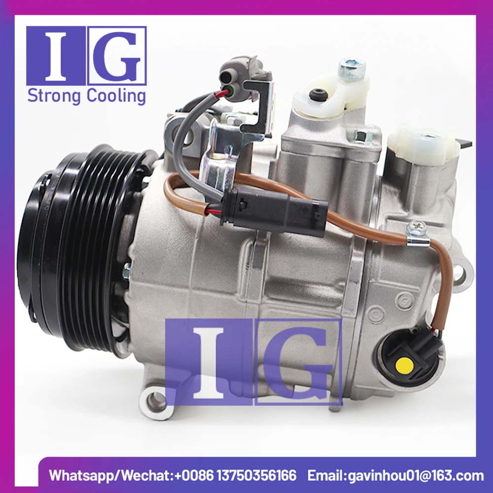 CAR AC Compressor FOR BMW 523i 528i 530i 730i Li F10 F11 64509196890 64529165808 DCP050818FK351111081 CO11498C