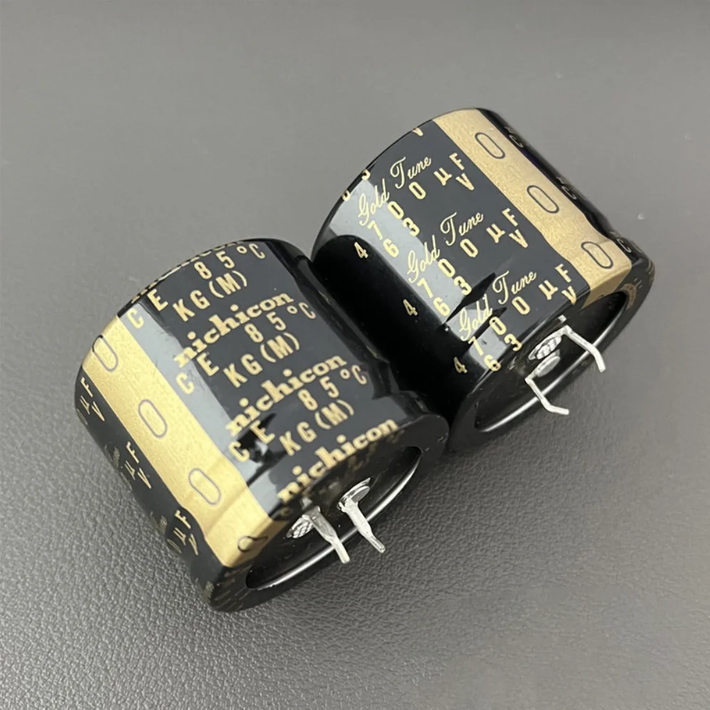 2PCS nichicon LKG TYPE-II 4700UF 6800UF 10000UF 25V 35V 50V 63V Gold tune Audio filter electrolytic Capacitor  KG free shipping