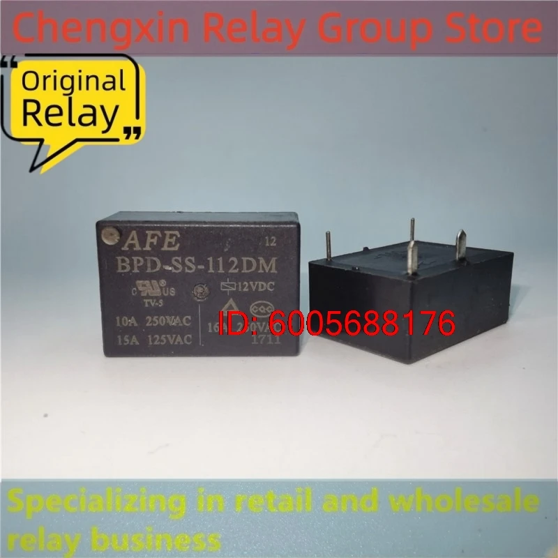 10PCS BPD-SS-105DM BPD-SS-112DM BPD-SS-124DM Electromagnetic Power Relay