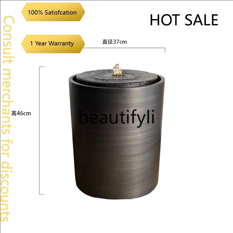 D5556 S1S Flowing Water Fountain Sales Office Simple Hotel Circulating Water Courtyard Villa Landscape Garden Ornament