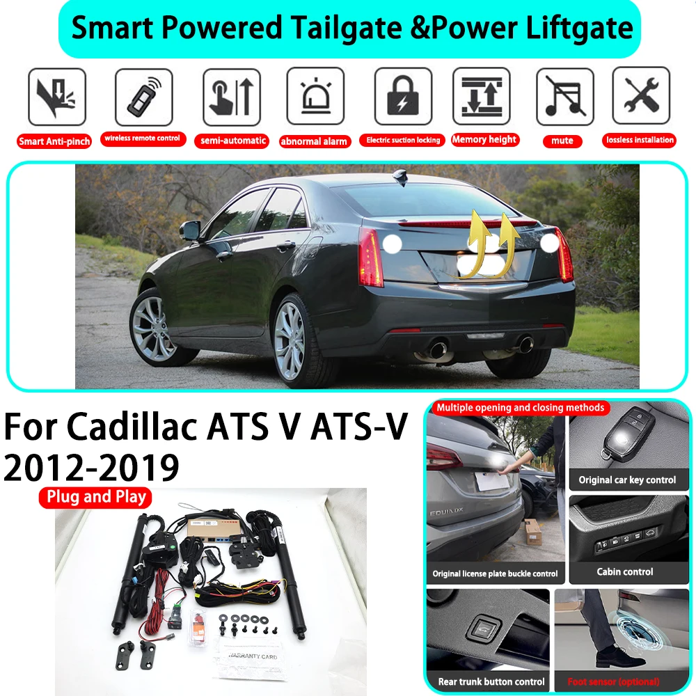 

﻿for Cadillac ATS V ATS-V 2012-2019 OEM Smart Automatic Powered Tailgate Electric Power Tailgate Lift Kit Key Close