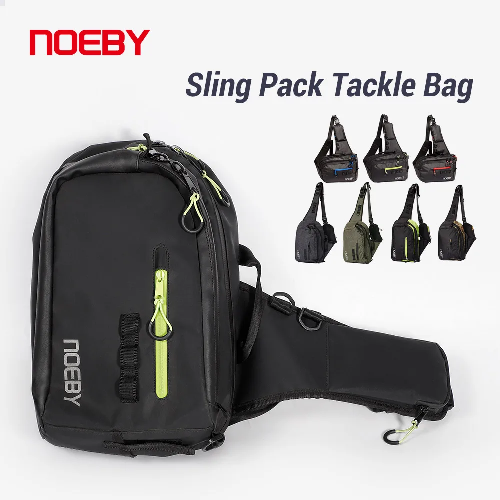 

NOEBY Fishing Bag Waterproof Chest Bags Package Sling Outdoor Pack Waterproof Large Capacity YKK Zipper Backpack Fishing Tackle