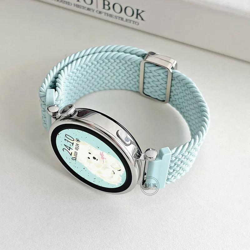 حزام نايلون للساعة ، سوار ساعة ، سوار كوريا الرياضي ، GT5 ، GT4 ، GT3 Pro ، 4 ، 3 Pro ، 22 ، 20 ، 18 way ، huwa ، 41 ، 46 way