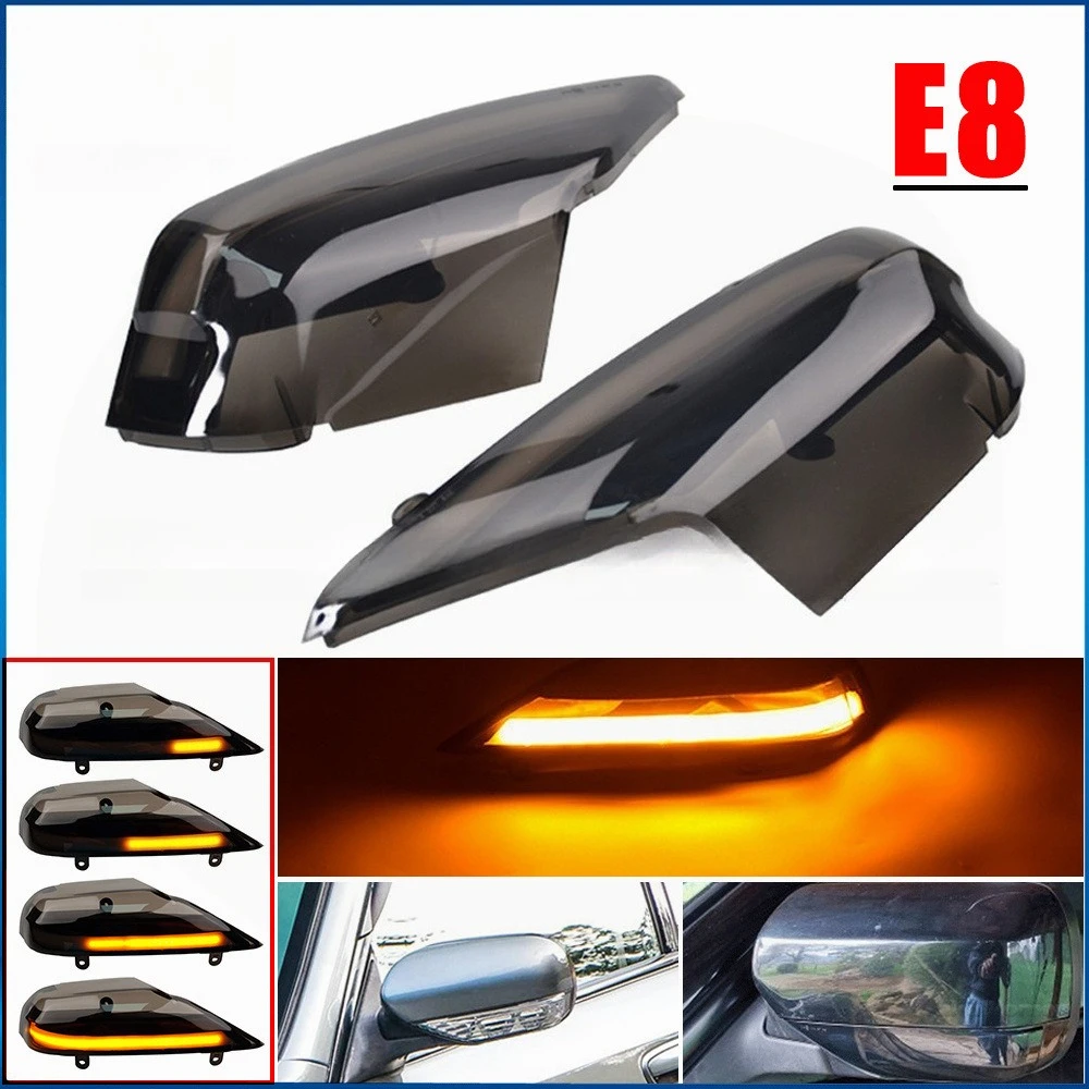 

2 шт. светодиодные последовательные указатели поворота бокового зеркала для Subaru Legacy 2003-2008/Forester/Outback