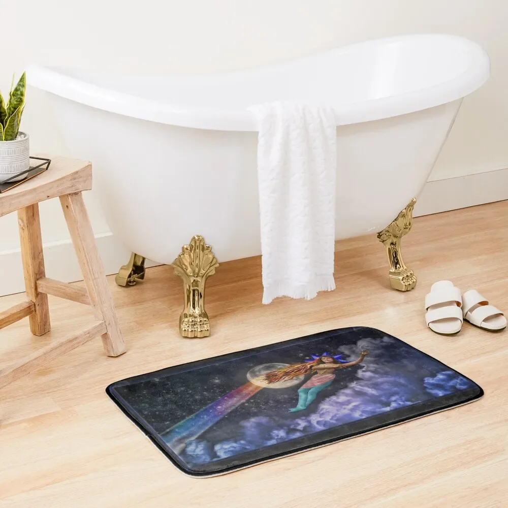 

Georges Melies' The Shooting Star Bath Mat Household Items Quick-Drying Bathroom Mat