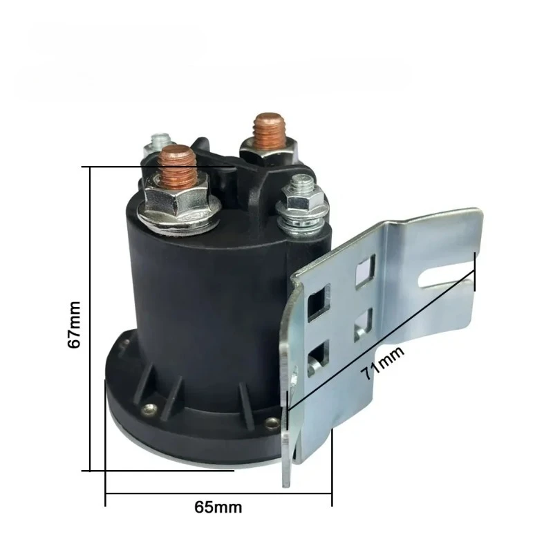 12V24V 200A Electric Stacker Forklift Tail Plate Oil Pump Start Switch Relay  Plate Oil Pump Start DC Contactor