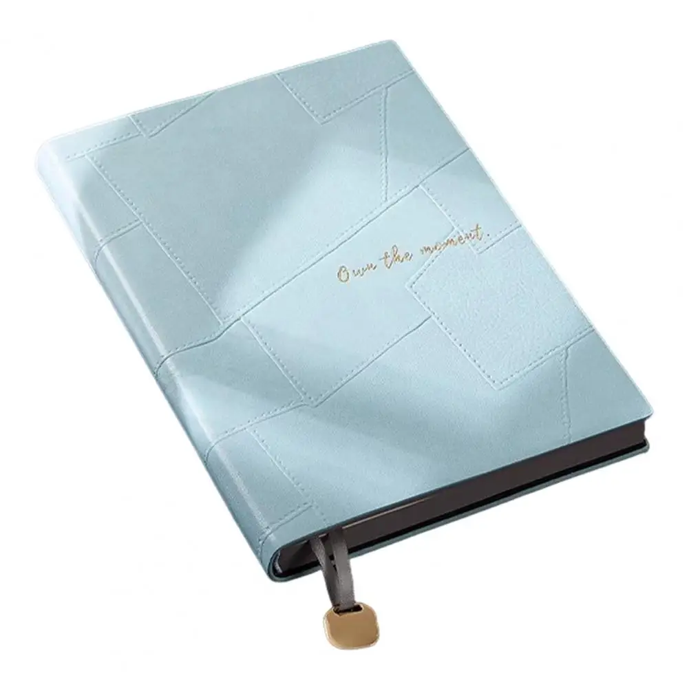 Diario impermeable, elegante cuaderno de piel sintética para uso Personal de oficina, diario de escritura suave con cubierta impermeable para notas