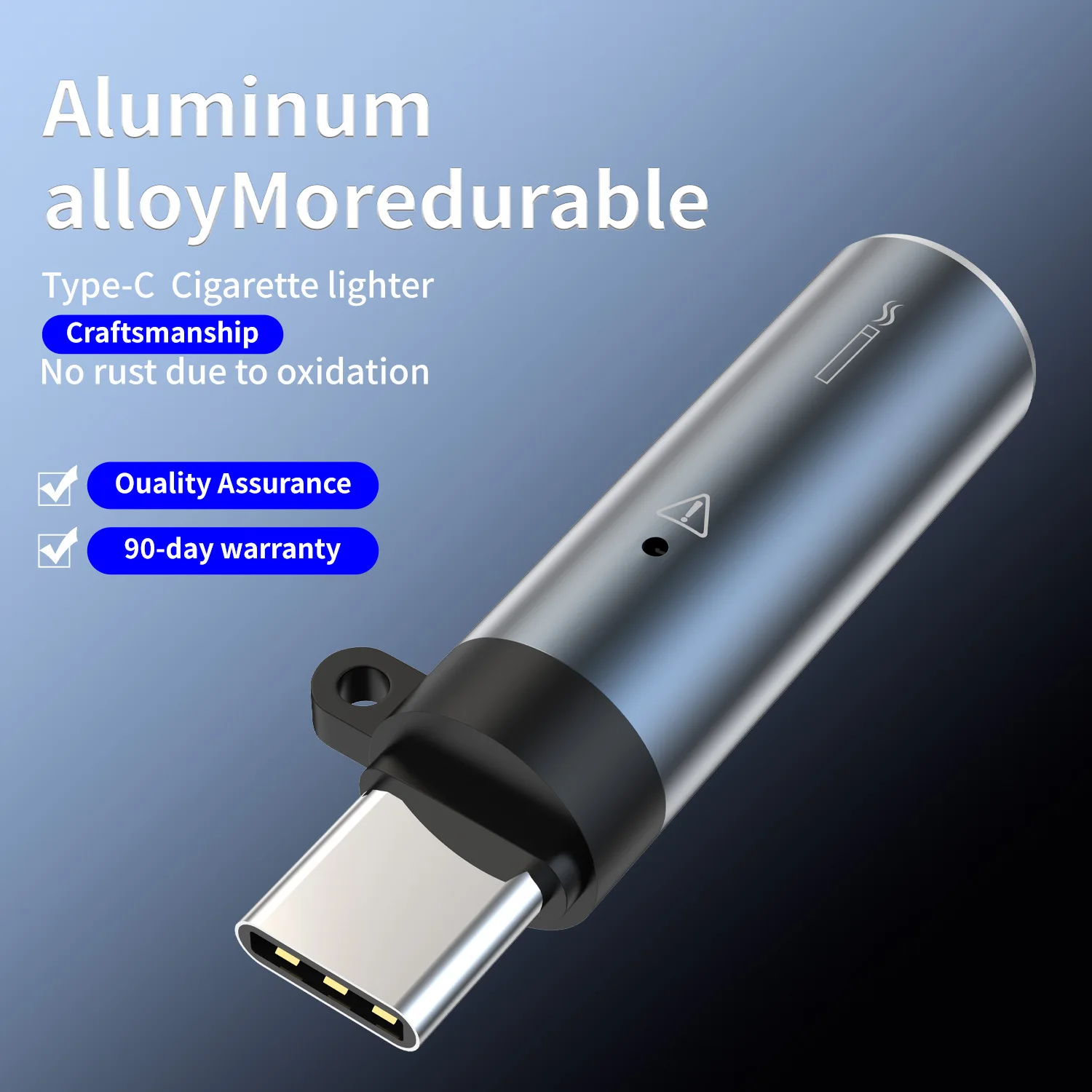 Mini Phone Cigarette Lighter Conversion Head Typec Portable Ignition Locomotive Mounted Lighter  Smoking Accessories