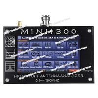 For Mini1300 4.3 Inch LCD Touch Screen 0.1-1300MHz HF/VHF/UHF ANT SWR Antenna Analyzer Meter Tester