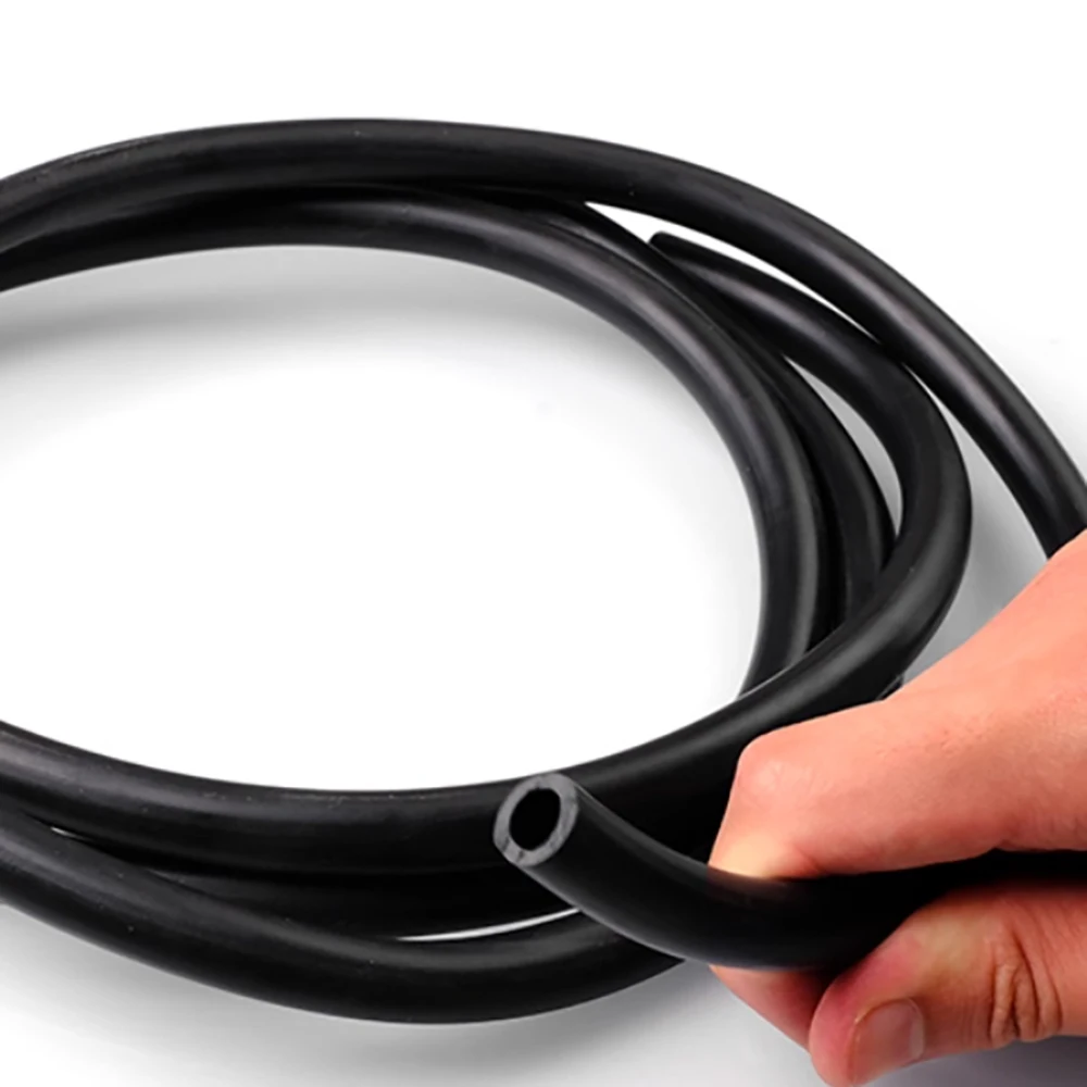 

Резиновый шланг FKM, черный изоляционный резиновый шланг, высокая температура, коррозионная стойкость, масляная труба, внутренний диаметр 2 мм-32 мм, наружный диаметр 4 мм-38 мм