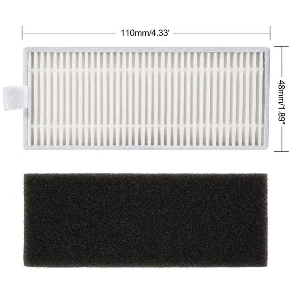 4 шт. моющийся фильтр для пылесоса D5/D5S/D5S Pro/D5S Pro + запчасти для пылесоса аксессуары