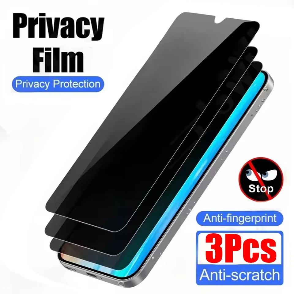 3Pcs Privacy Glass … - image