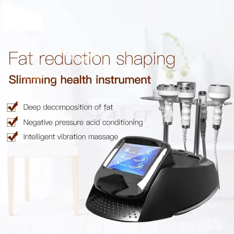 Portable 5D Vacuum Cavitation 80k Machine 6 in 1 Belly Fat removal Weight Loss  body sculpting Skin rejuvenation Face lifting