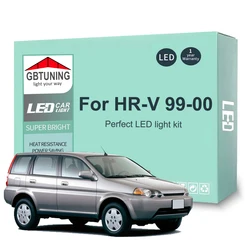 10Pcs Cars Accessories For Honda HR-V HRV 1999 2000 2001 2002 2003 2004 2005 2006 Canbus Dome Trunk LED Interior Light Bulb Kit