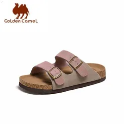 GOLDEN CAMEL Women's Sandals Summer Beach Shoes Outdoor Slippers Flip Flops Wear Wading Sandal Lightweight