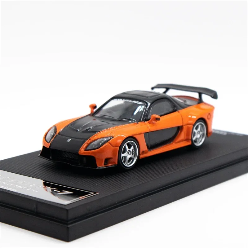 TIME MICRO 1:64 RX-7 Veilside Fast & Furious Orange Diecast Model Car