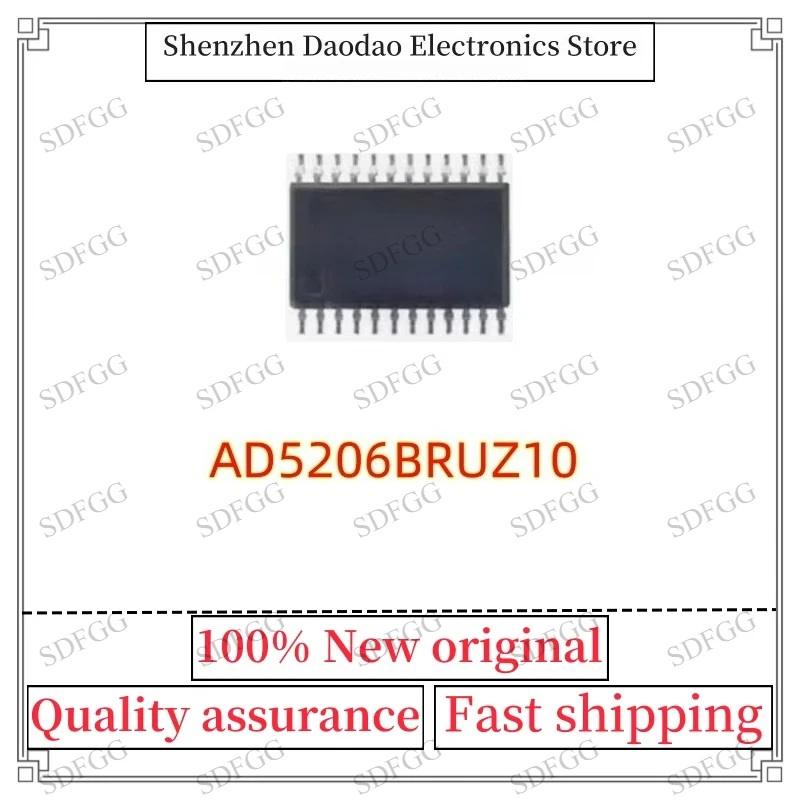 AD5206BRUZ10 AD5206 B10 AD5206B10 TSSOP-24 Chip IC New Original