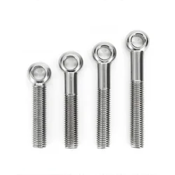 304 Stainless Steel Perforated Lifting Ring Fish Eye Union Bolt M5M6M8M10M12