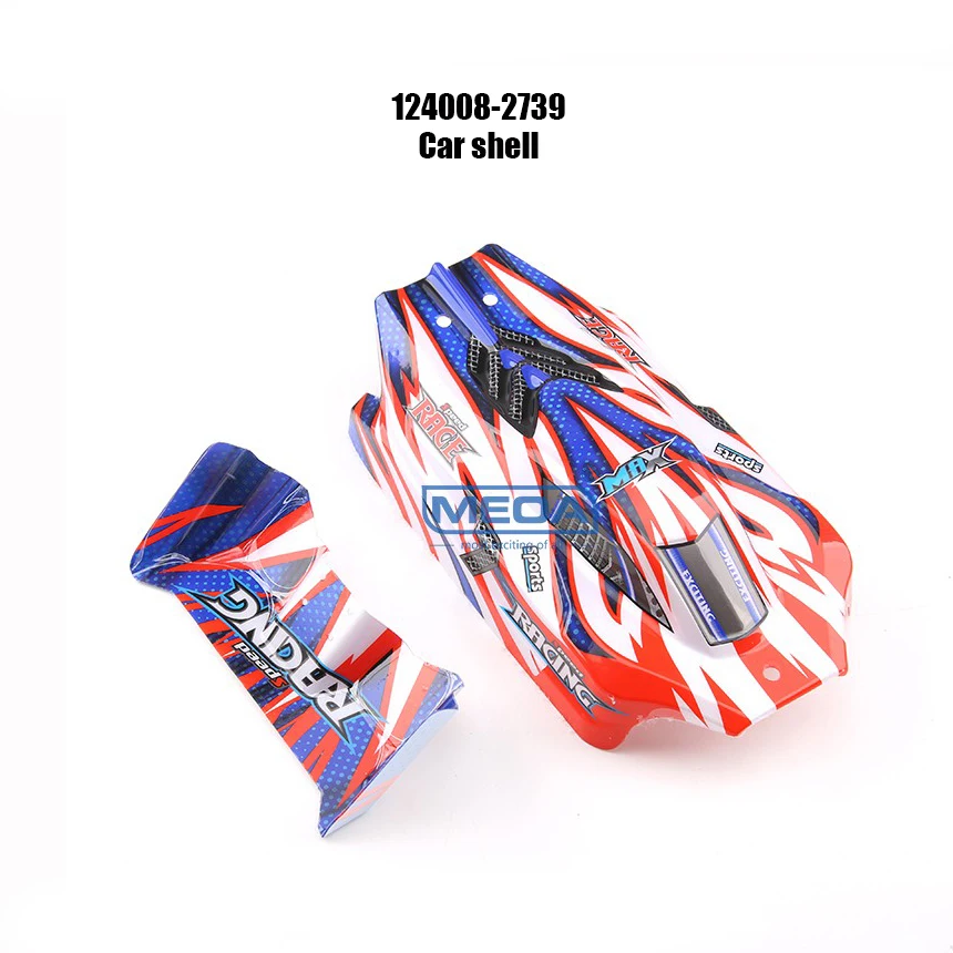 WLtoys 1/12 124008 124010 RC Car Original Spare Parts Anti-Collision Component Shell Tire Dog Bone Brushless Motor﻿(Part2)