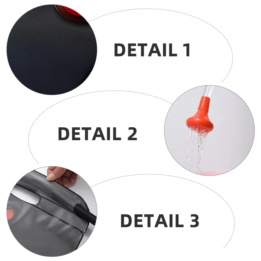 

2 Pcs Shower Bag 20L Hot Water Camping Hiking Portable Solar Bags Outdoor Equipment Foldable LeakProof Travel Lightweight