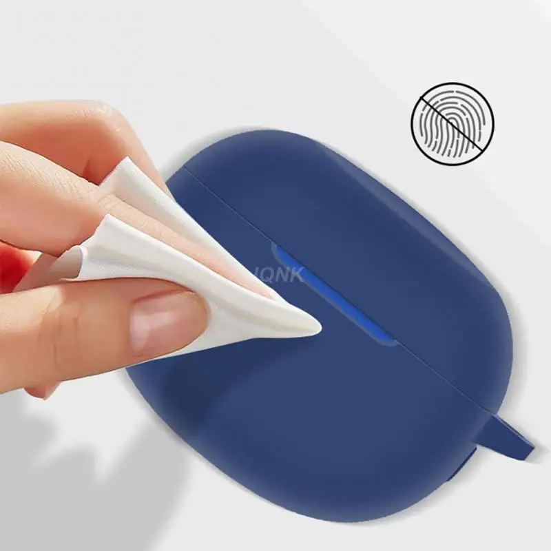 Silicone Earphone Cases For Realme Buds Air3 Silicone Protective Cover Anti-fall Earphone Soft Shell Cover Protector Soft Case image 3