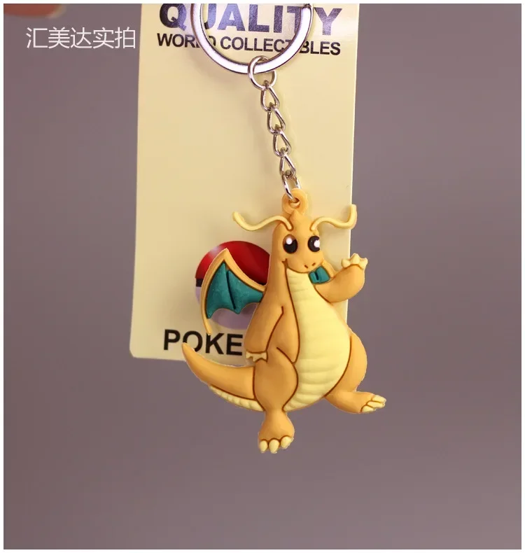 Брелок с покемоном Eevee Charizard Snorlax, аниме фигурки, подвеска, брелок, сумка, аксессуары, детские рождественские игрушки на день рождения,