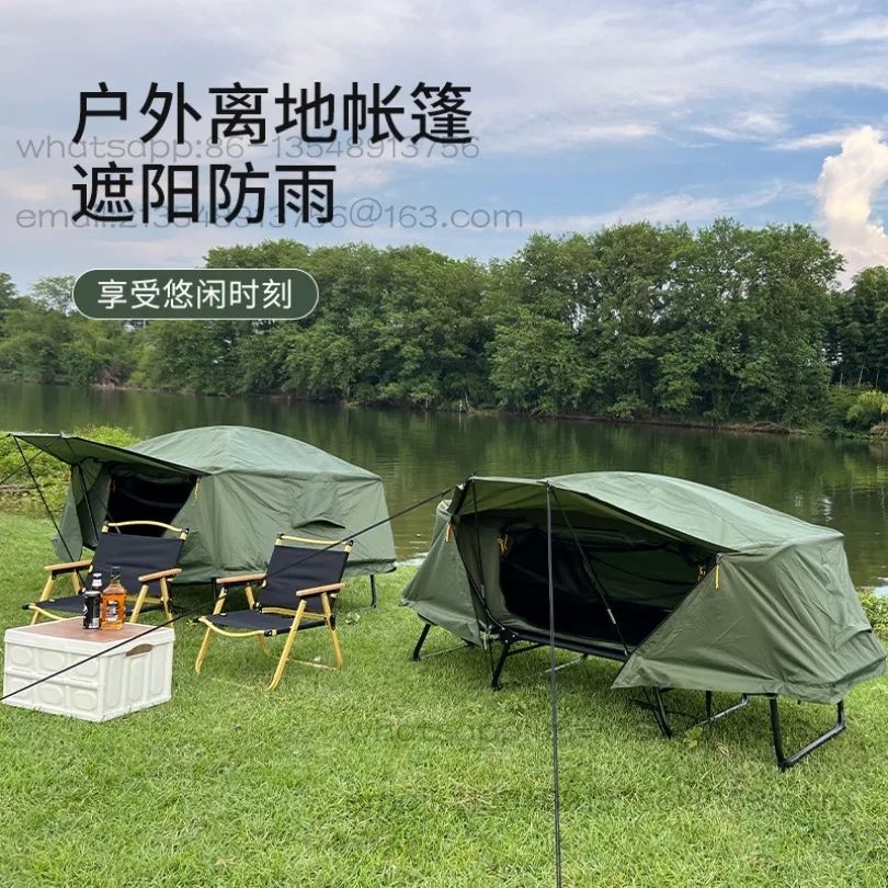 Fully automatic quick-opening multi-person camping tent, panoramic mosquito-proof mesh ventilated hunter tent
