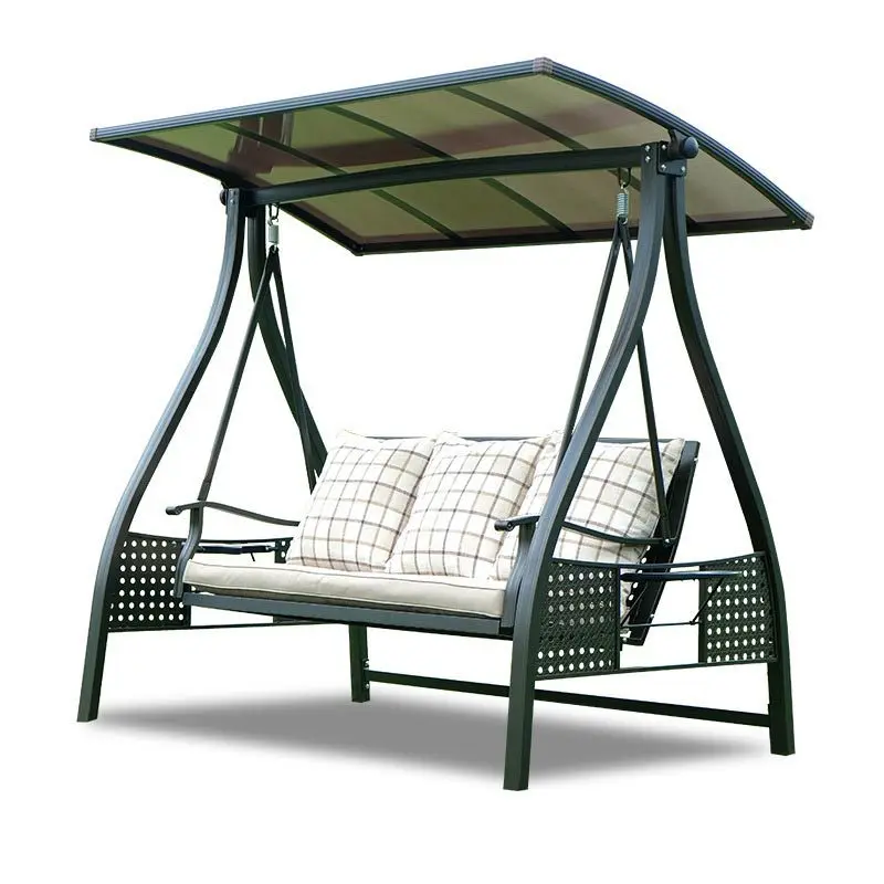 

Outdoor swing, courtyard, rocking chair, outdoor balcony, adult household hanging chair, outdoor swing, net, red swing chair