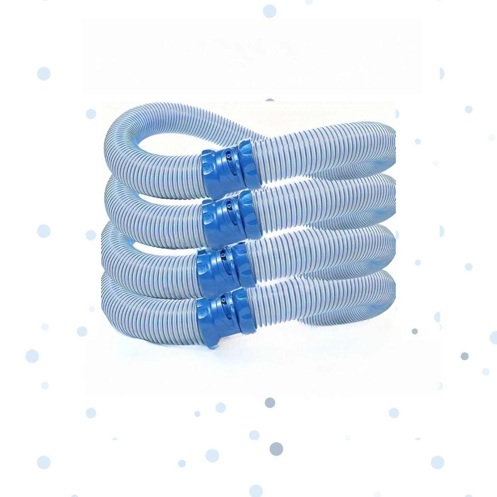 4pcs Pool Cleaner Hose Pool Vacuum Twist Lock Hose for Zodiac MX8 Mx6 X7 T3 T5 Pool Cleaner Twist Lock Hose Replacement