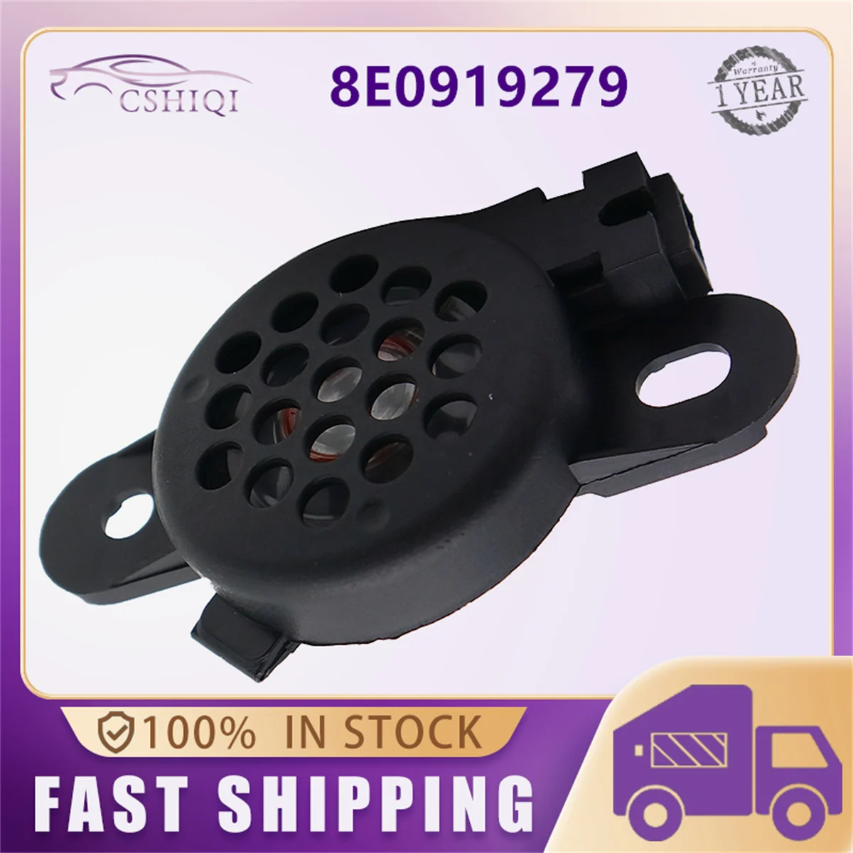 8E0919279 Novo Sensor de Estacionamento com Alerta Sonoro e Alto-Falante para Passat B5 B6 B7 Golf 6 MK6 A3 A6 Seat Leon