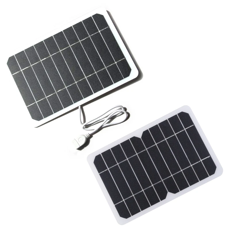 Outdoor 5W 5V Portable Solar Panel Climbing Fast Polysilicon Tablet Solar Generator Solar Battery