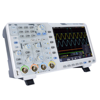 OWON XDS3104E Digital Oscilloscope 4 Channels 100Mhz Bandwidth Touchscreen Low Noise USB Oscilloscopes 1GS/s Oscilloscope