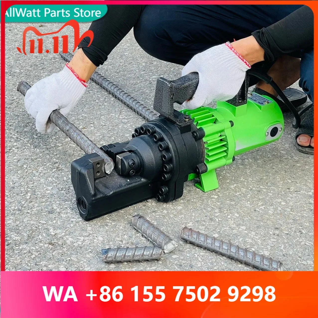 Iron Cutter Hydraulic Cutter for Metal Hydraulic Rebar Cutter Bl 25 mm Construction Equipment