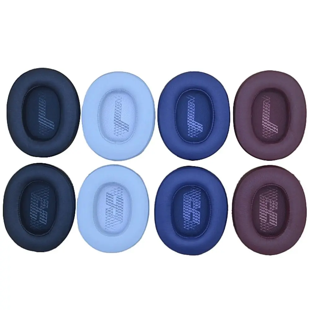 1Pair Protein Leather Ear Pads Foam Sponge Replacement Headset Earmuff Earpads for JBL LIVE500BT for Headphone Accessories